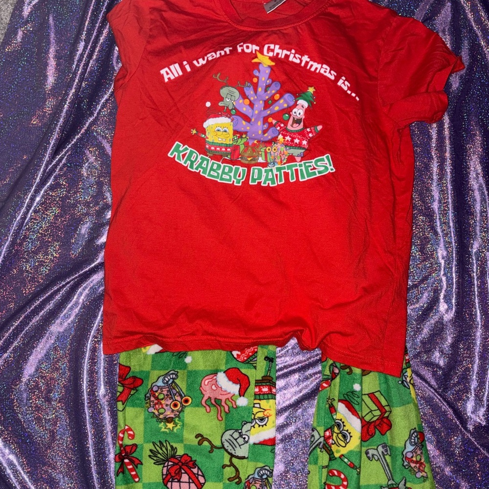 SpongeBob Christmas Pajamas